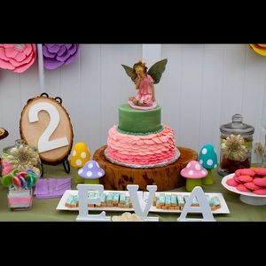 Fairy mushrooms decoration